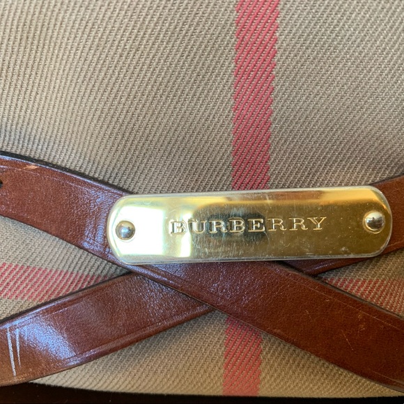 Burberry Two Handle Classic Check Bag: Price Firm - Picture 3 of 8